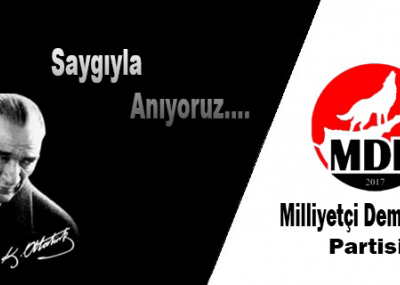 10 Kasım Lokma Dağıtımı Saygıyla Anıyoruz...