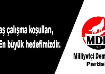 Çağdaş çalışma koşulları en büyük hedefimizdir.