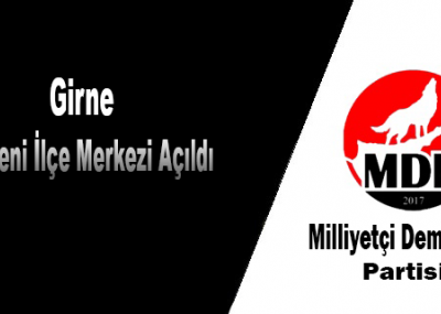 Girne  yeni ilçe merkezi binasını açıldı.